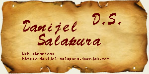 Danijel Salapura vizit kartica